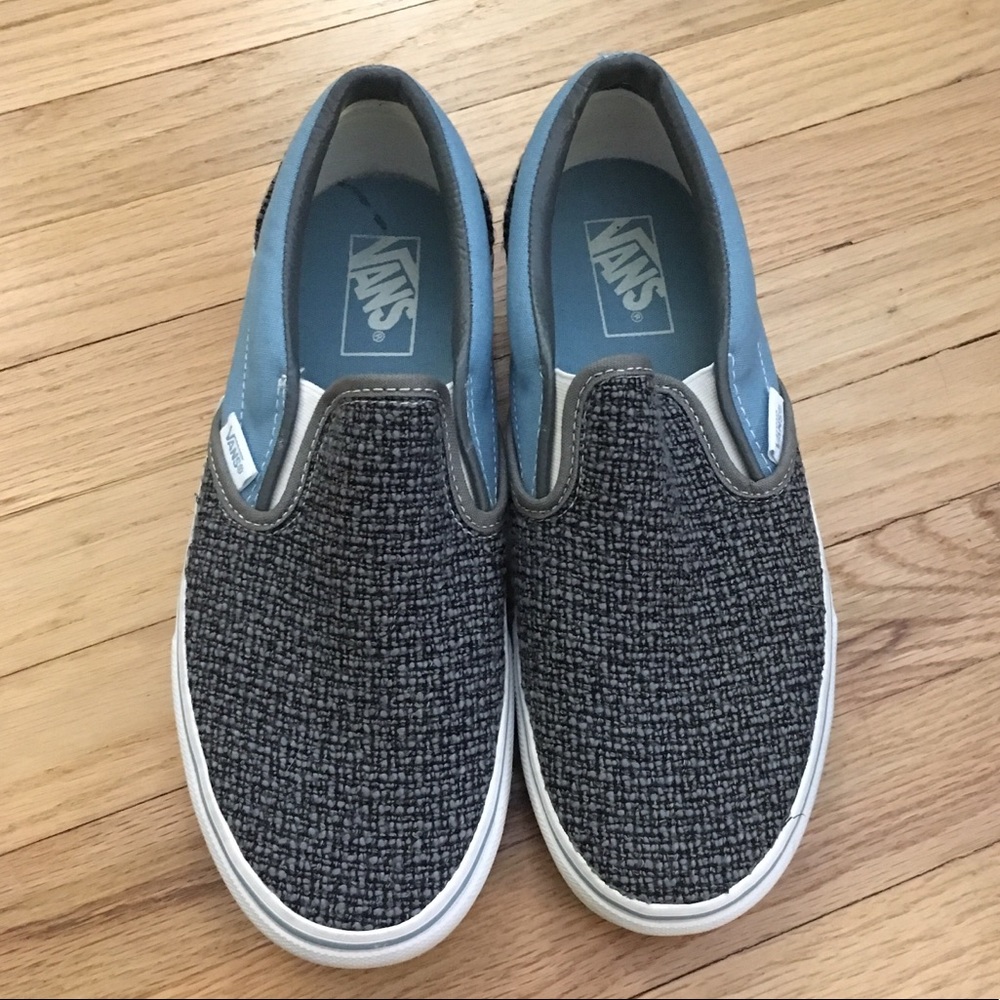 Vans Classic Slip-On Pewter/Adriatic Blue